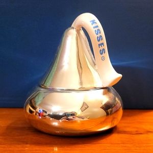 Hershey Kisses Covered Candy Dish - Chrome